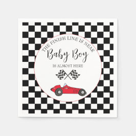 Race auto Baby shower Servet