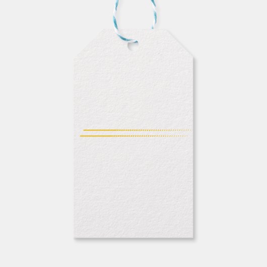 Race auto Baby shower thema Cadeaulabel (Achterkant)