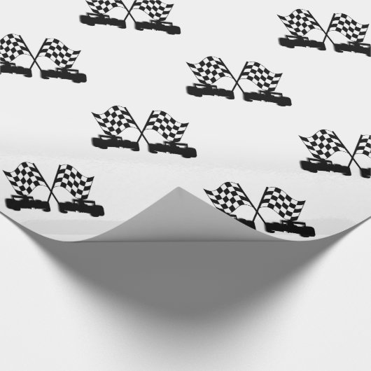 Race Auto Cadeaupapier (Hoek)