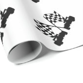 Race Auto Cadeaupapier (Rol Hoek)