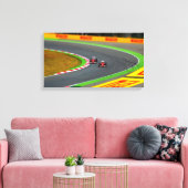 Race Auto Canvas Afdruk (Insitu (Woonkamer))