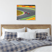 Race Auto Canvas Afdruk (Insitu (Slaapkamer))