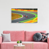 Race Auto Canvas Afdruk (Insitu (Woonkamer))