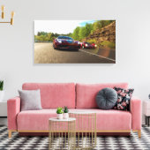 Race Auto Canvas Afdruk (Insitu (Woonkamer))