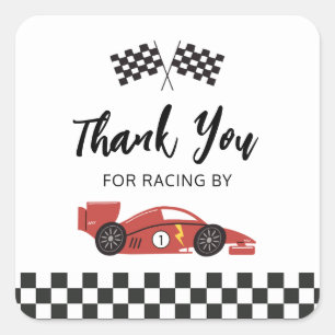 Race Auto Dank Sticker