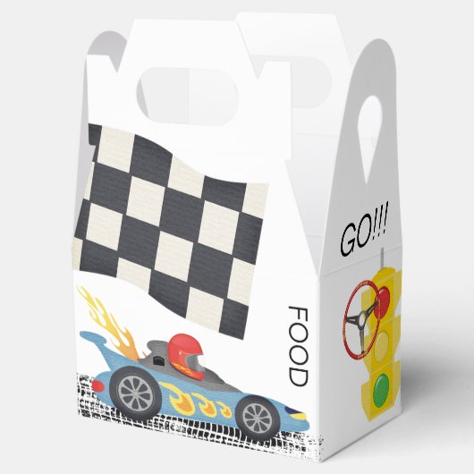 Race auto eten of prijzen om te gaan bedankdoosjes (Geopend)