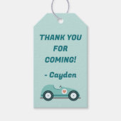 Race Auto Favor Bag Cadeau Labels Cadeaulabel (Voorkant)