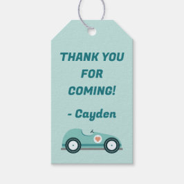 Race Auto Favor Bag Cadeau Labels Cadeaulabel