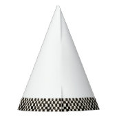 Race auto jongens verjaardag feesthoedjes (Achterkant)