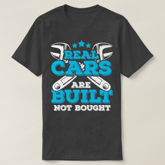 Race-auto — Mechanic Engineer Gift T-shirt (Design voorkant)