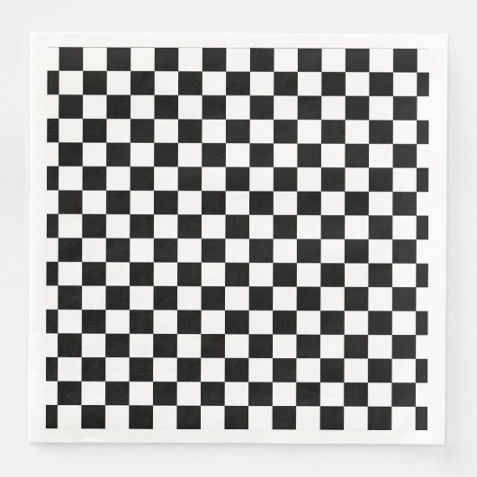 Race auto papier servet (Voorkant)