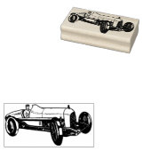  Race Auto Rubber Stamp Rubberstempel (Gestempeld)