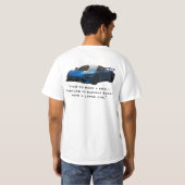 Race auto t-shirt (Achterkant volledig)