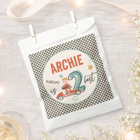 Race Auto Thema Papier Favoriet Party Tassen Bedankzakje (Geknipt)