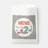 Race Auto Thema Papier Favoriet Party Tassen Bedankzakje (Voorkant)