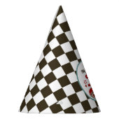 Race auto thema welkomstbord feesthoedjes (Links)