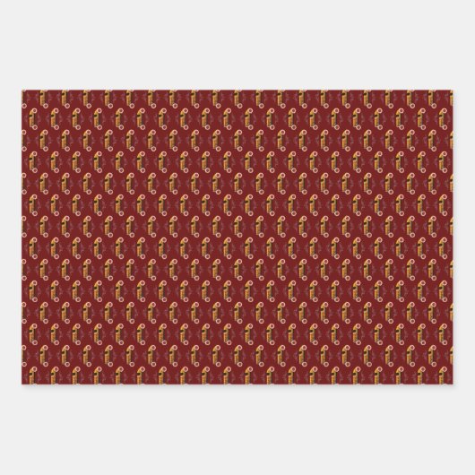 Race Auto Tin Speelgoed Inpakpapier Vel (Voorkant 3)