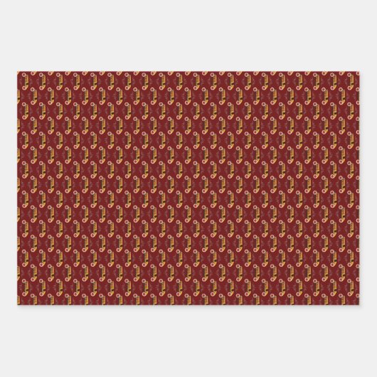 Race Auto Tin Speelgoed Inpakpapier Vel (Voorkant)