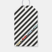 Race Auto Verjaardag Favor Tag Cadeaulabel (Achterkant)