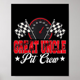 Race Auto Verjaardag Party Racing Familie Grote Oo Poster