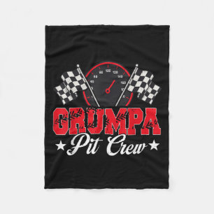Race Auto Verjaardag Party Racing Familie Grumpa P Fleece Deken