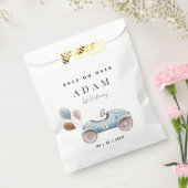 Race Auto Verjaardag Uitnodiging, Fast One Verjaar Bedankzakje (Gezegeld)