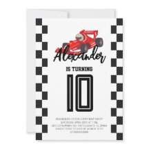 Race Auto Verjaardagsfeestje
