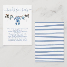 Race Auto waslijn Boeken voor Baby Informatiekaartje