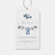 Race auto waslijn jongen Baby shower