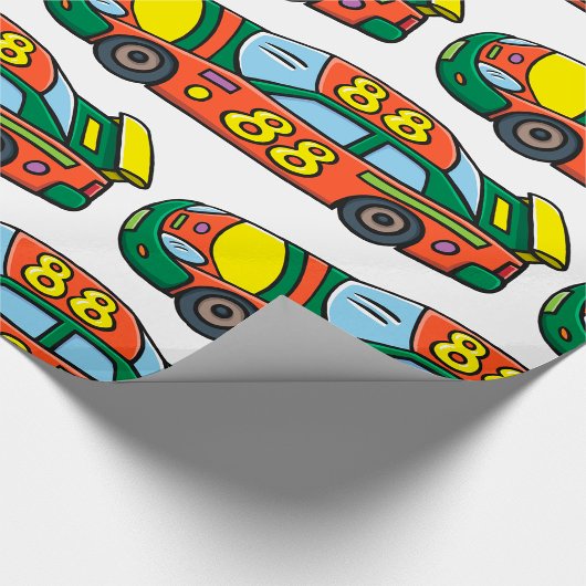 Race-autonummer 88 cadeaupapier