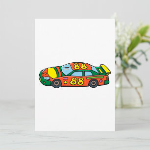 Race-autonummer 88 kaart