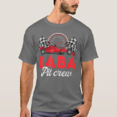 Race Baba Of The Birthday Boy Shirt Baba Pit Crew (Voorkant)