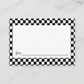 Race Baby shower Advice Kaarten