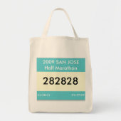 Race Bib Bag Sjabloon Tote Bag (Voorkant)