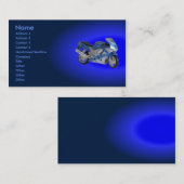 Race Bike-profielkaart Visitekaartje (Voorkant / Achterkant)