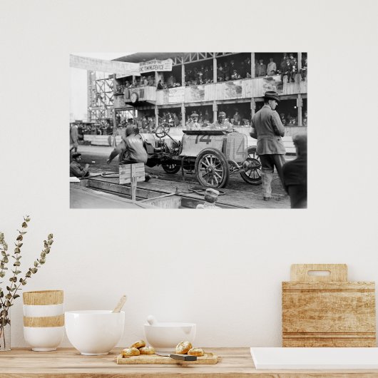 Race Car: 1910 Poster (Keuken)