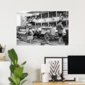 Race Car: 1910 Poster (Thuiskantoor)