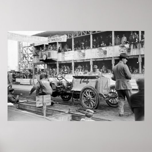 Race Car: 1910 Poster (Voorkant)