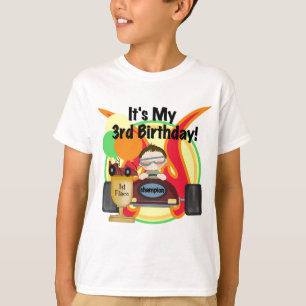 Race Car 3rd Birthday Tshirts en cadeaus