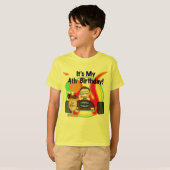 Race Car 4th Birthday Tshirts en Gifts (Voorkant volledig)