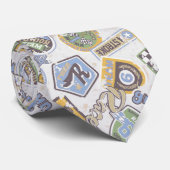 Race Car | automatisch raceringsteam gepersonalis Stropdas (Opgerold)