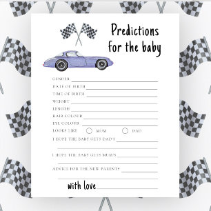 Race car - baby voorspellingen en advies