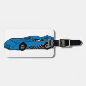 Race Car Bagagelabel (Voorkant horizontaal)