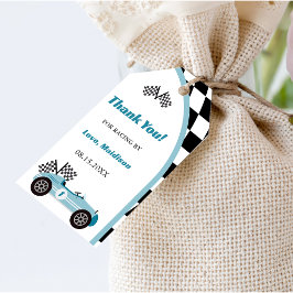 Race Car Birthday Party Cadeaulabel