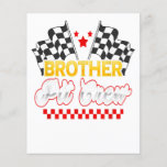 Race Car Birthday Party Racing Family Brother Gift Flyer<br><div class="desc">Race Car Birthday Party Racing Family Brother Gift</div>