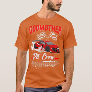Race Car Birthday Party Racing Family Godmoeder Pi T-shirt