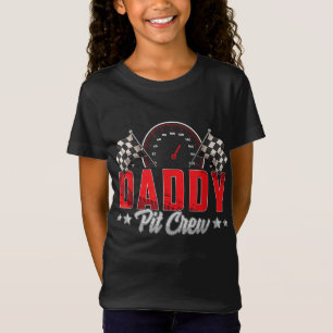 Race Car Birthday Party Racing Family Pit Cr T-shirt
