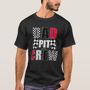 Race Car Birthday Party Racing Family Vader P T-shirt