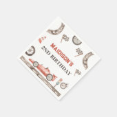 Race Car Birthday Party Servet (Hoek)