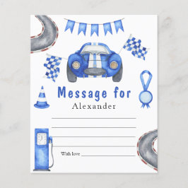 Race Car Birthday - Time Capsule Bericht